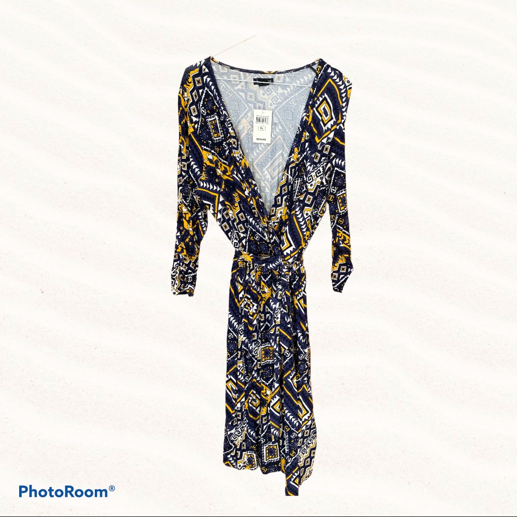 Brand New Lucky Brand Printed Wrap Dress Brand New Lucky Brand Printed Wrap Dress